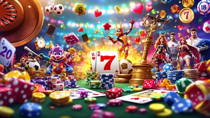 Reel slot dengan simbol fitur bonus di GENGTOTO